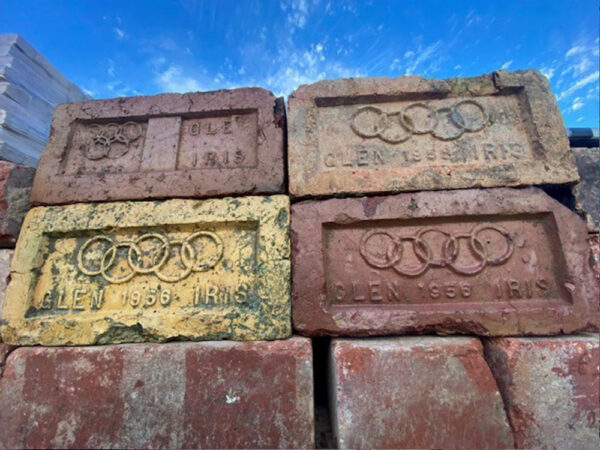 Recycled Olympic Cream or Red bricks